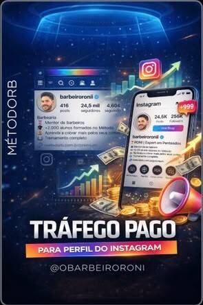 Bônus de tráfego pago para Instagram